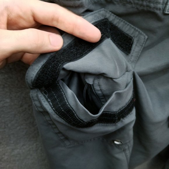 Volcom Men's 29 Gray Board Shorts Swimwear 100% Polyester 30" 10.5" 10.25" - Picture 3 of 8